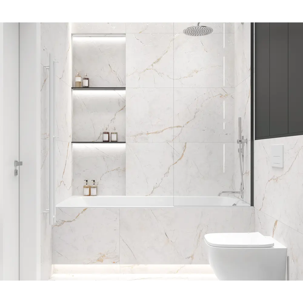 DUNA Magnum White Carving - керамогранит под мрамор 60x120 см 89424148 STLM-1565432 - Вид №6