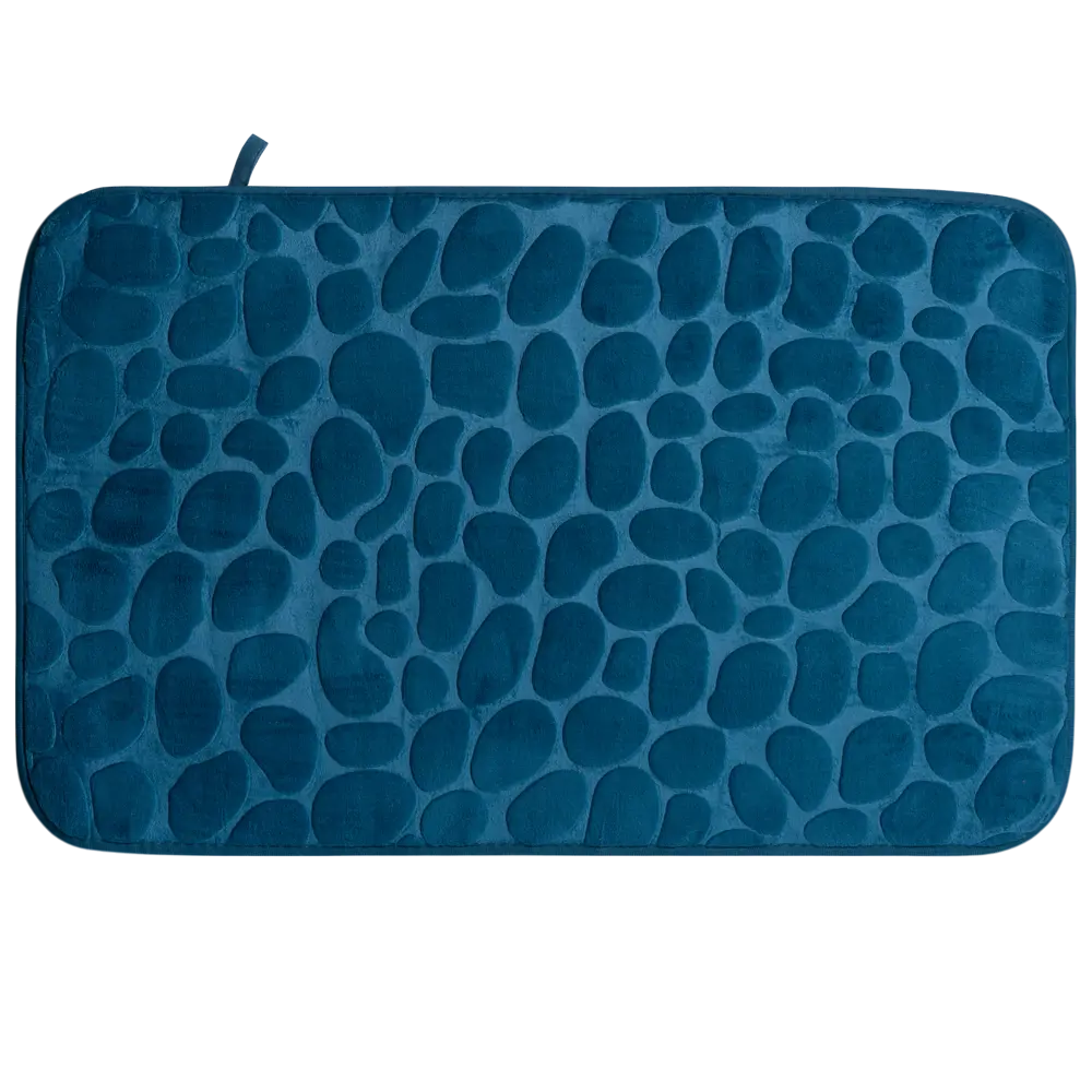 Коврик для ванной Vidage Каменка 50x80 см цвет синий STLM-2024705 - Вид №1