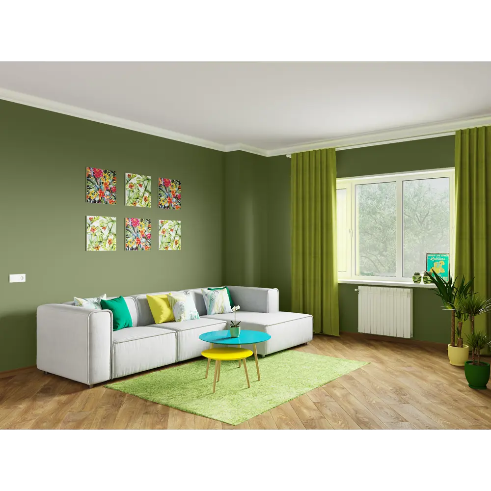 Краска Primalex Inspiro 2.5 л зелёная опунция STLM-2179427 - Вид №4