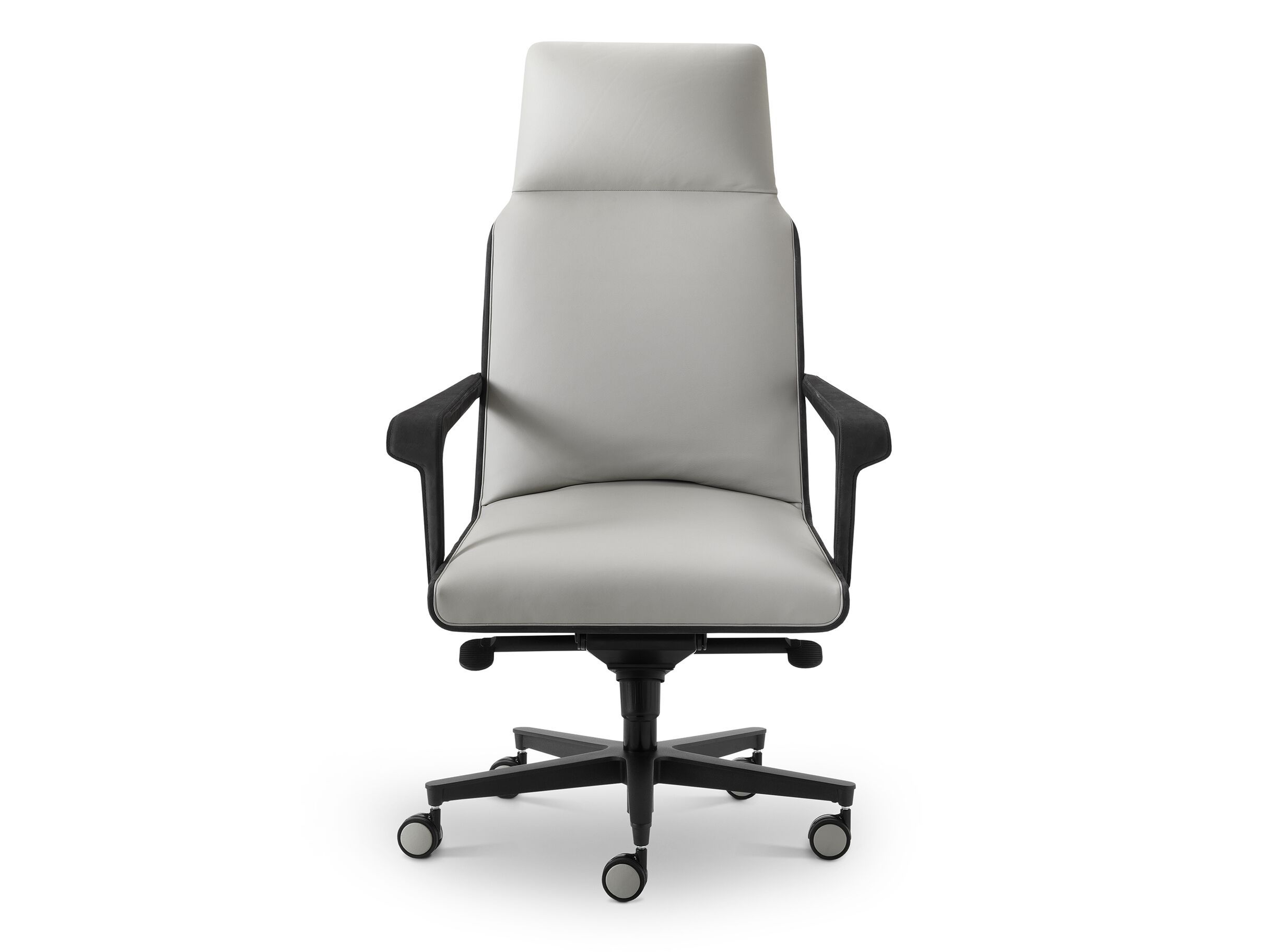 Кожаное вращающееся офисное кресло с колесами i 4 Mariani FLORA ARCH-00120349 - Вид №1