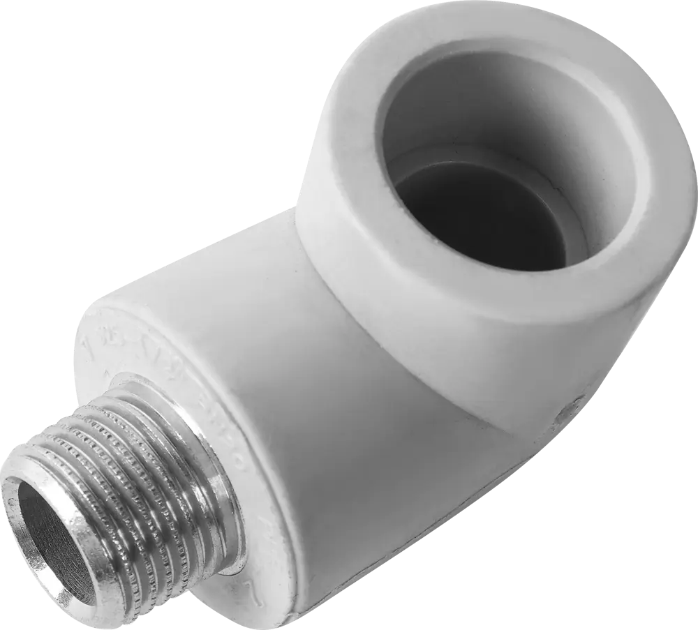 15799644 Угол комбинированный 90° FV-Plast 1/2"x25 мм НР полипропилен 216026 STLM-0006384