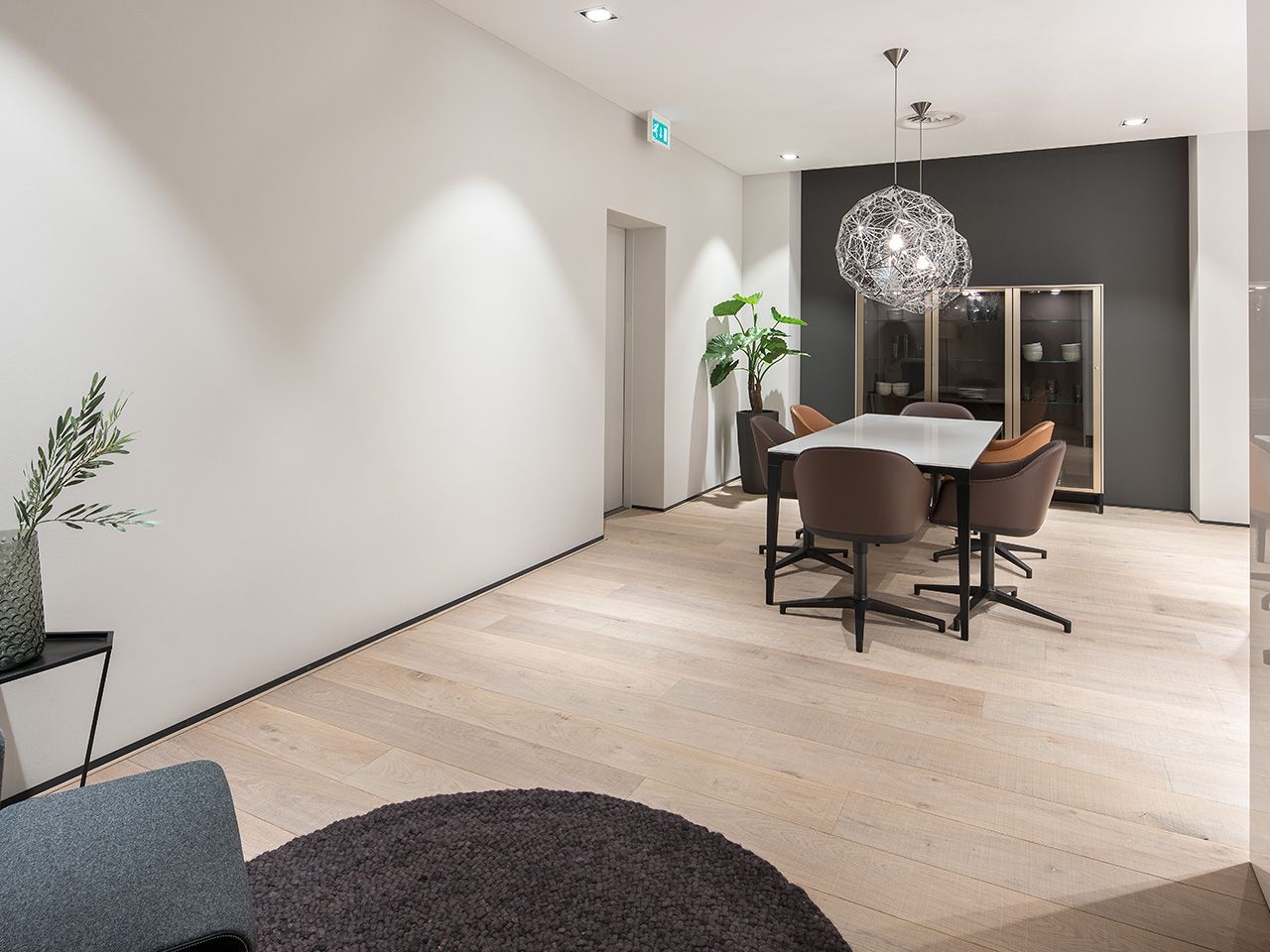 Дубовый паркет Dennebos Flooring Белая мойка ARCH-00014870 - Вид №3