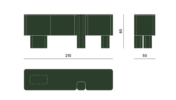 Мебель из дерева и мрамора Carpanese Home Rising ARCH-00022842 - Вид №4