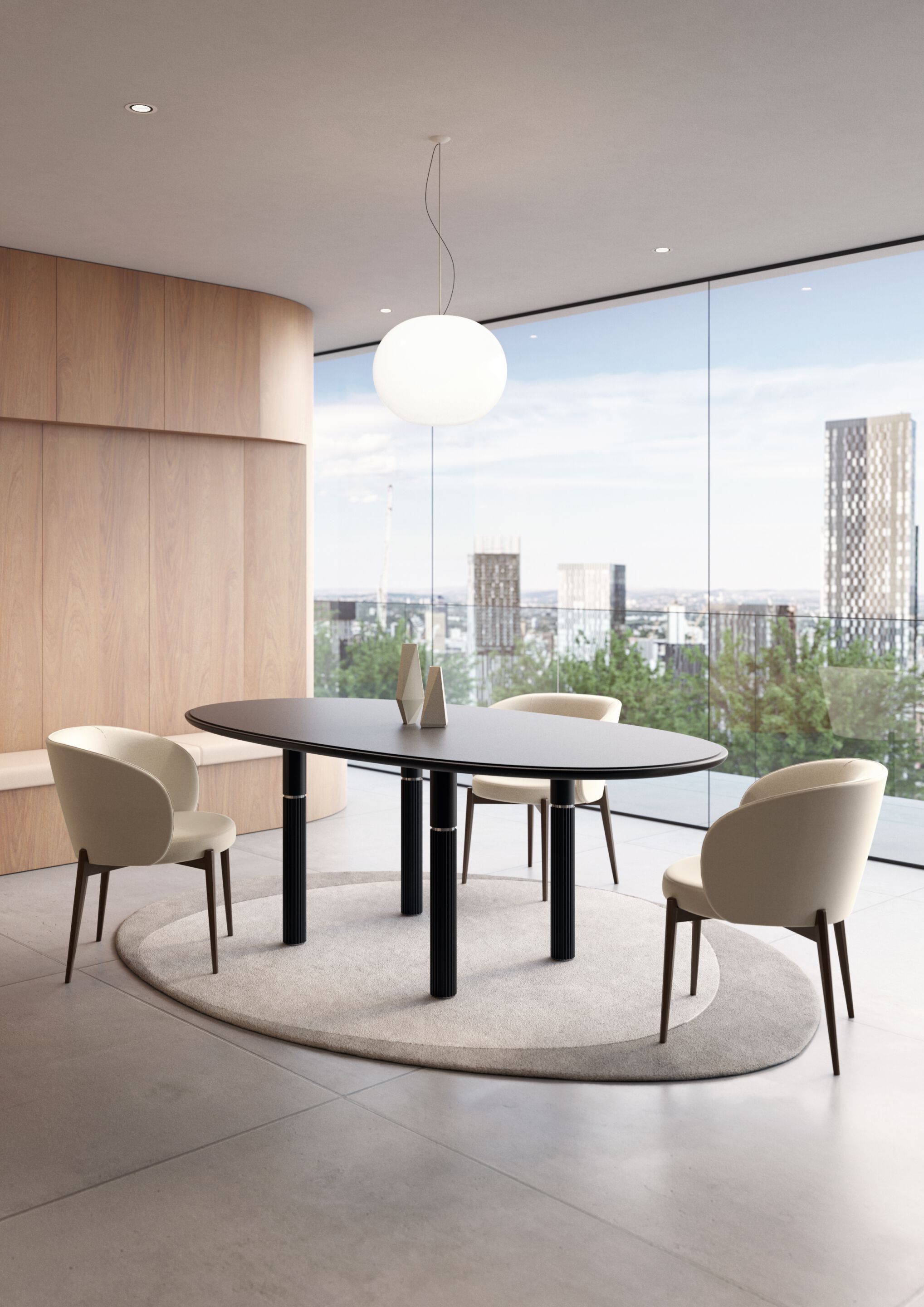 Тканевое кресло с подлокотниками BBB ANGELICA ARCH-00068171 - Вид №4