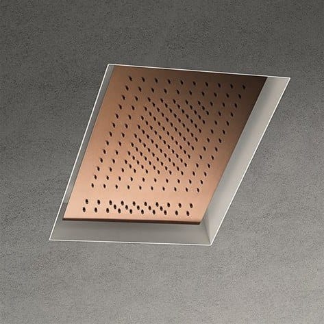 Нержавеющая сталь прямоугольная встраиваемая душевая головка с 2 струями Fantini Rubinetti Acquafit ARCH-00046121 - Вид №8