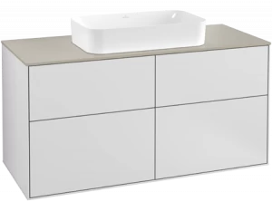 Villeroy&Boch Тумба под раковину Прямоугольная версия F26300MT Finion White Matt Lacquer