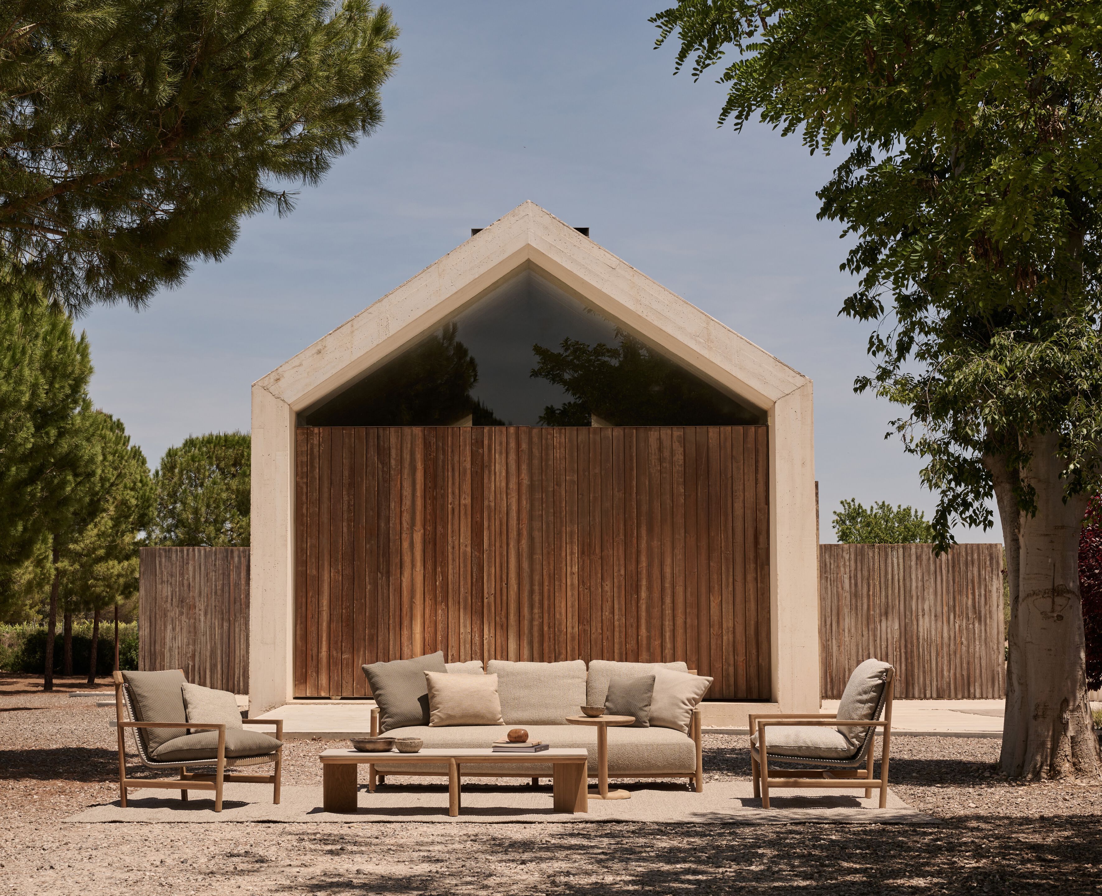 Диван из тикового дерева TRIBÙ Amanu ARCH-00092569 - Вид №6