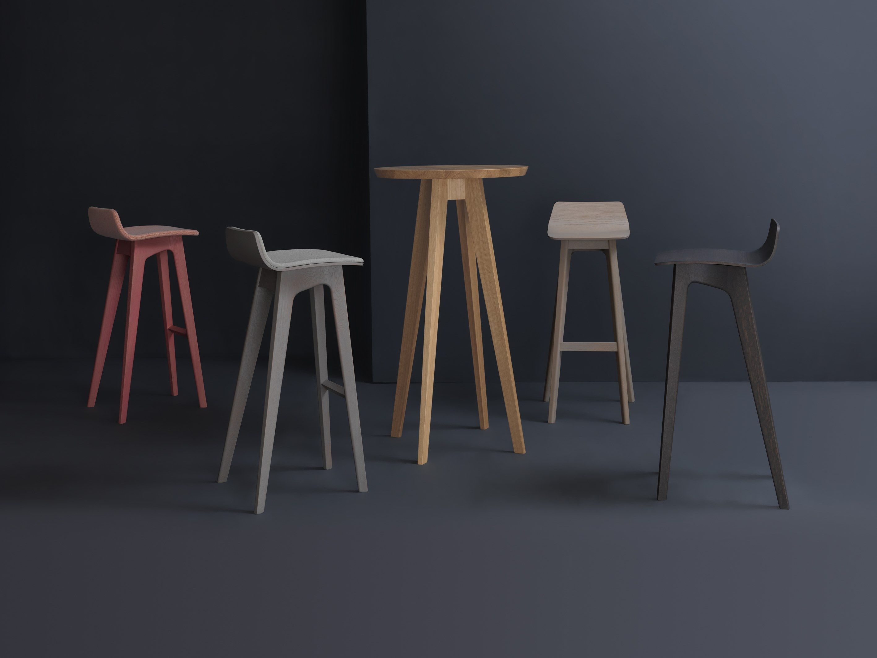 Круглый обеденный стол из массива дерева ZEITRAUM ужин ARCH-00118978 - Вид №7