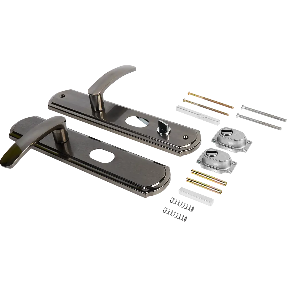 НОРА-М Ручка на планке для китайских дверей с автозапиранием 85539454 STLM-0902881 - Вид №3