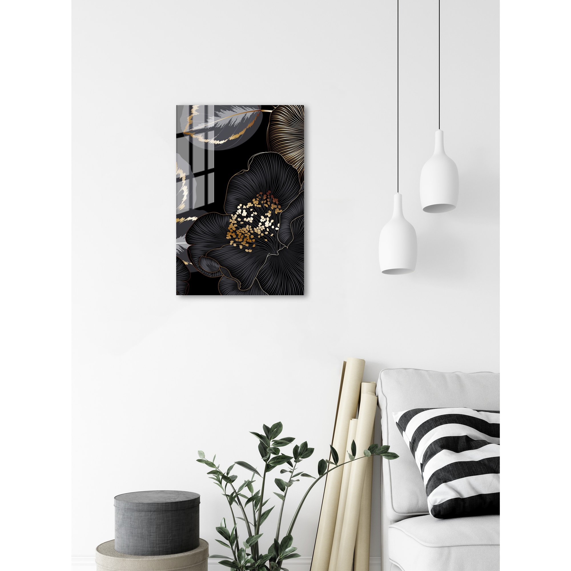 84531458 Картина на стекле «Виктория 1» 40x60 см Santreyd  - Вид №3