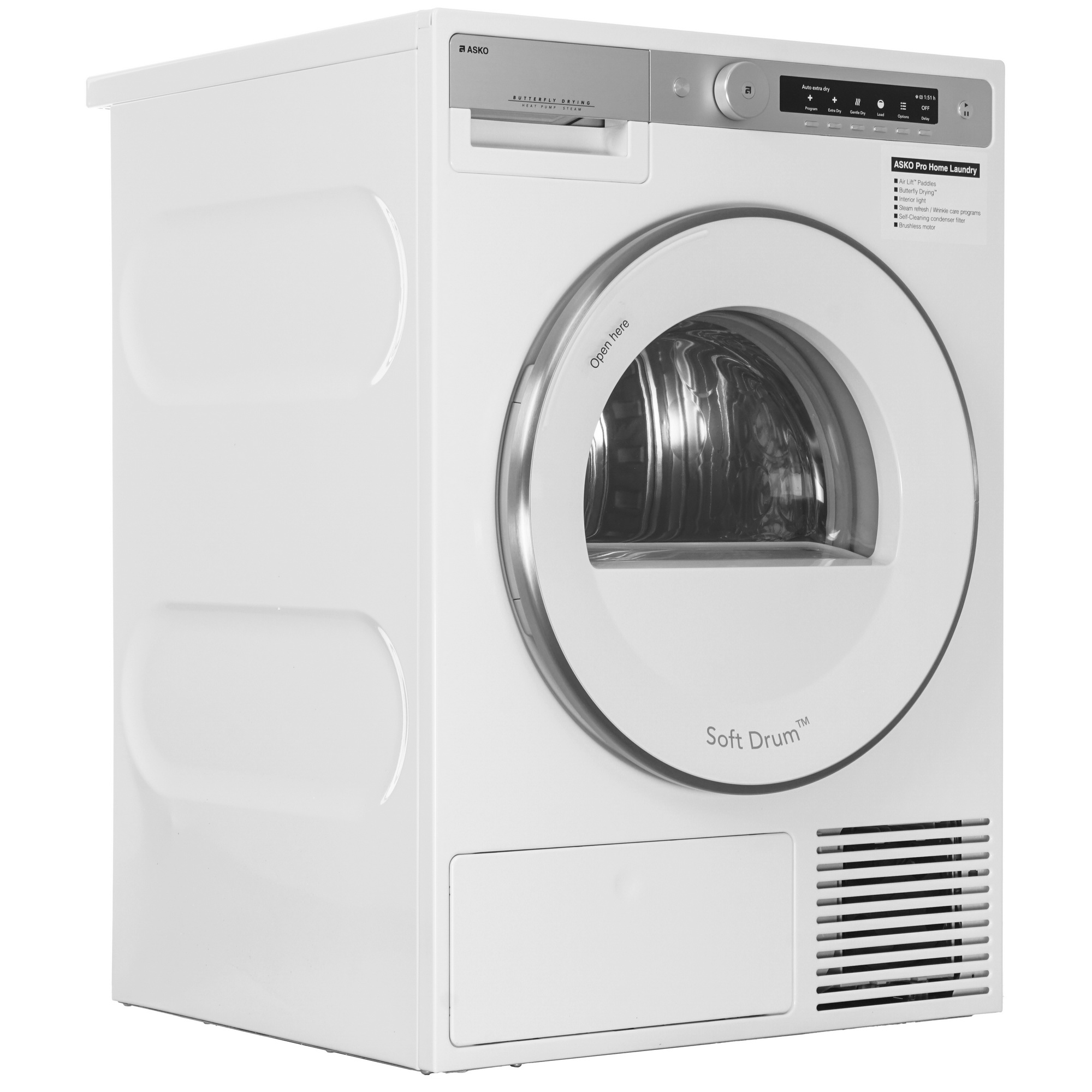 5334215 Сушильная машина Asko T608HX.W белый STDN-0041041 - Вид №1
