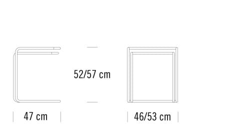 Журнальный столик из МДФ THONET B 97 ARCH-00040968 - Вид №3