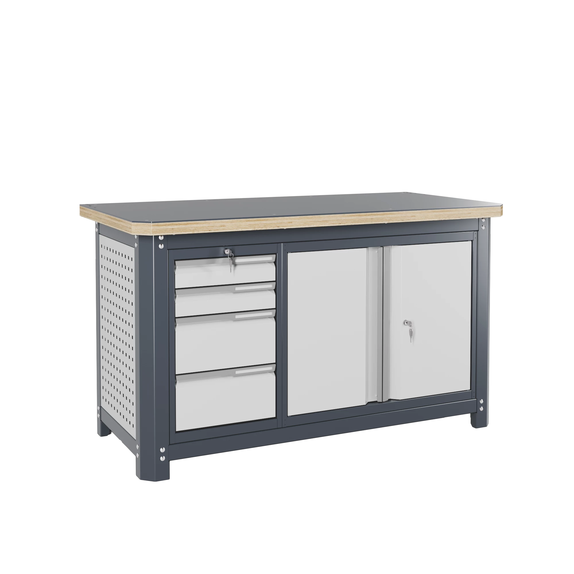 Верстак слесарный MCN 1552.S4L7 Верстакофф 111501