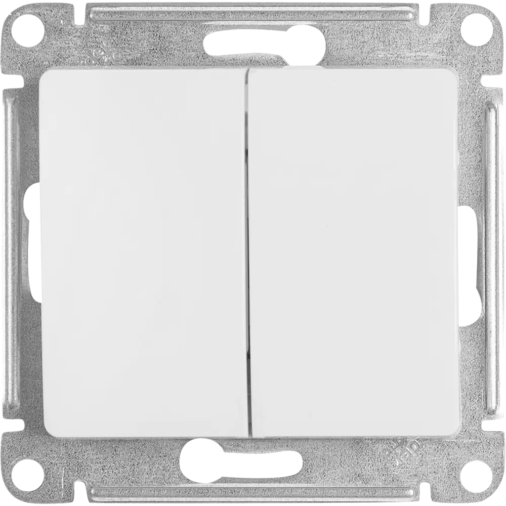 Schneider Electric Glossa - Двуклавишный переключатель для умного освещения 84730729 STLM-0054168 - Вид №1