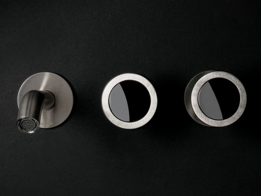 Смеситель для раковины из нержавеющей стали с 3 отверстиями Zazzeri JK21 ARCH-00028228 - Вид №1