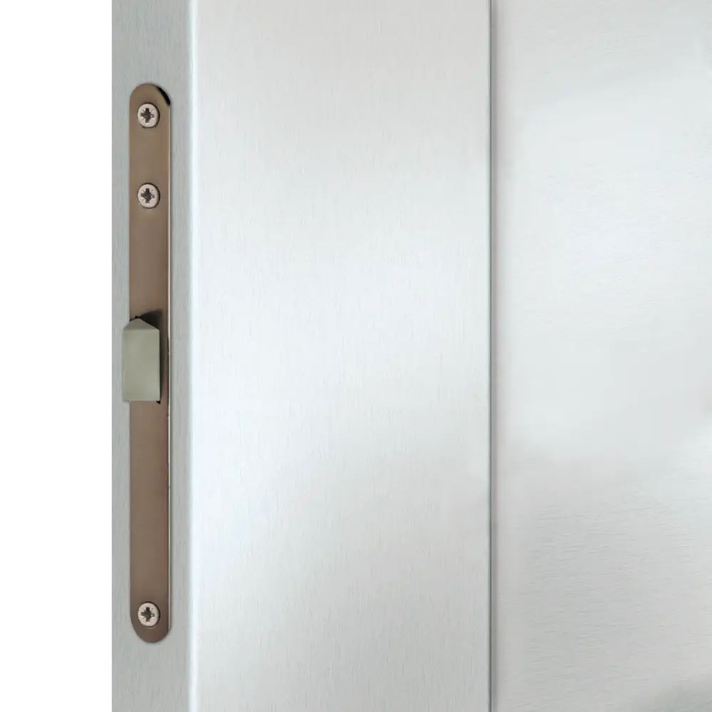 Дверь межкомнатная Linea 8 остекленная HardFlex ламинация цвет платина 60x200 см (с замком и петлями) 88110172 STLM-2155284 VELLDORIS  - Вид №4