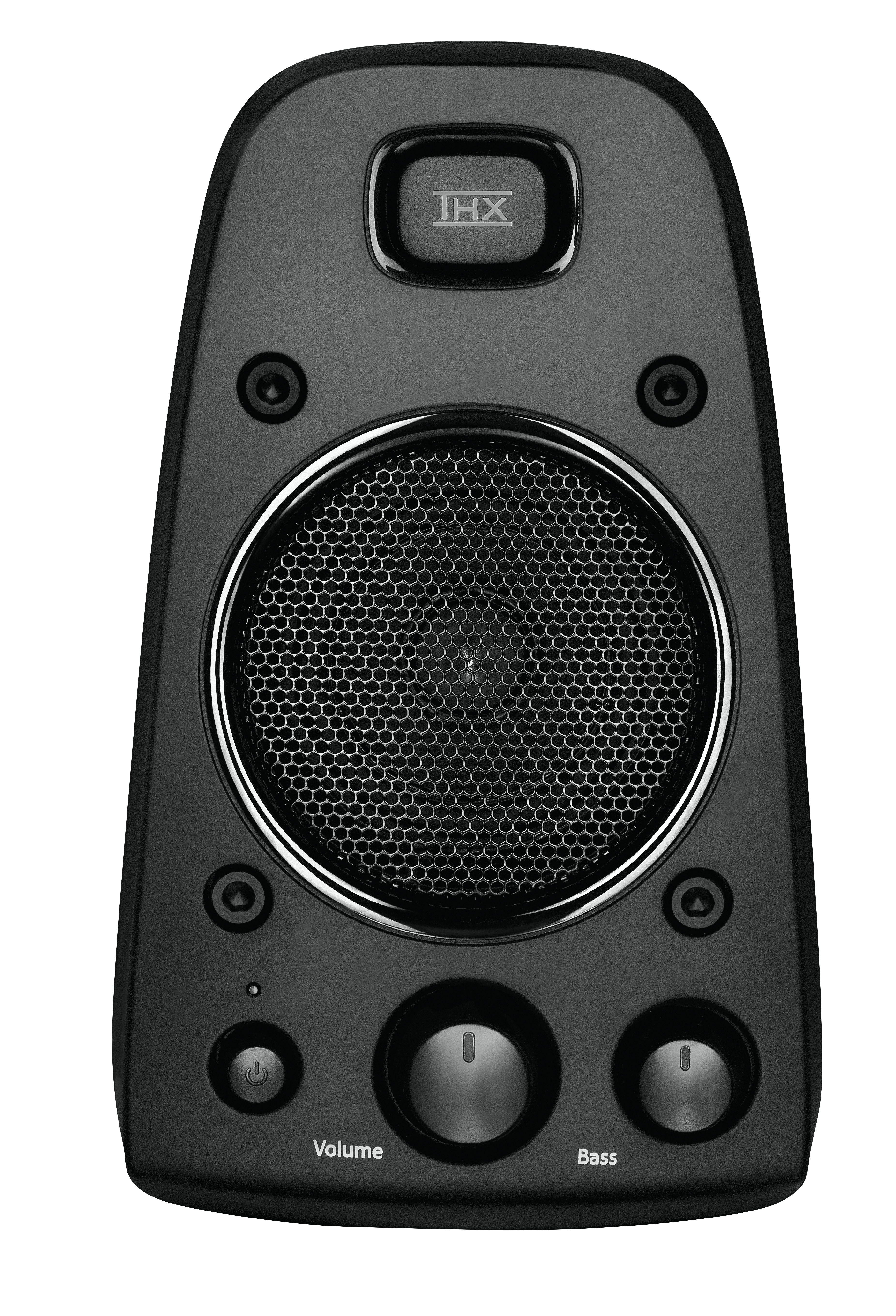 980-000403 Speaker system 2.1 z-623 black (2x35+130w, 35-20000hz, line in/out, black) Logitech Santreyd  - Вид №1