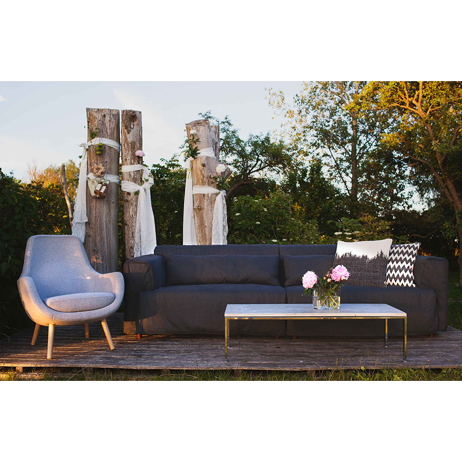 Кресло Stefani, пудрово-розовое Sits S1634 - Вид №1