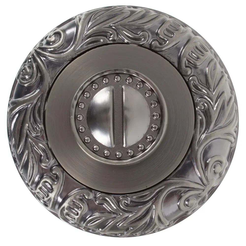 Фиксатор дверной FUARO BK6 SM AS-3 античное серебро с защитой от детей 18764252 STLM-0012544