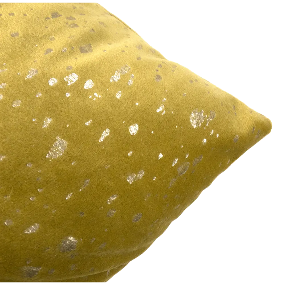 Подушка Голди 43x43 см цвет желтая охра 88106368 STLM-2176726 LINEN WAY  - Вид №2