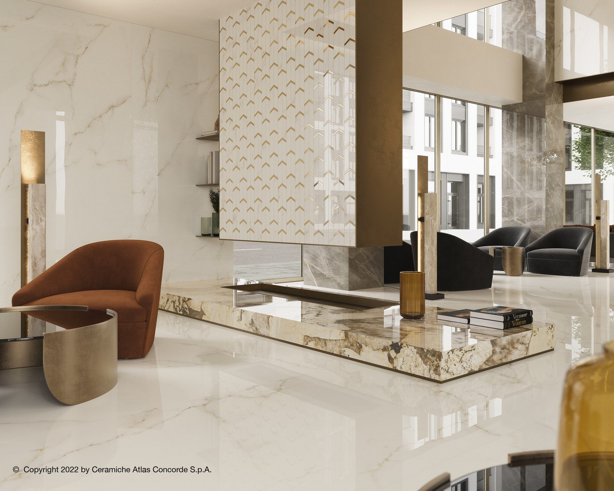 Мозаика из керамогранита Atlas Concorde Marvel X ARCH-00140115 - Вид №7