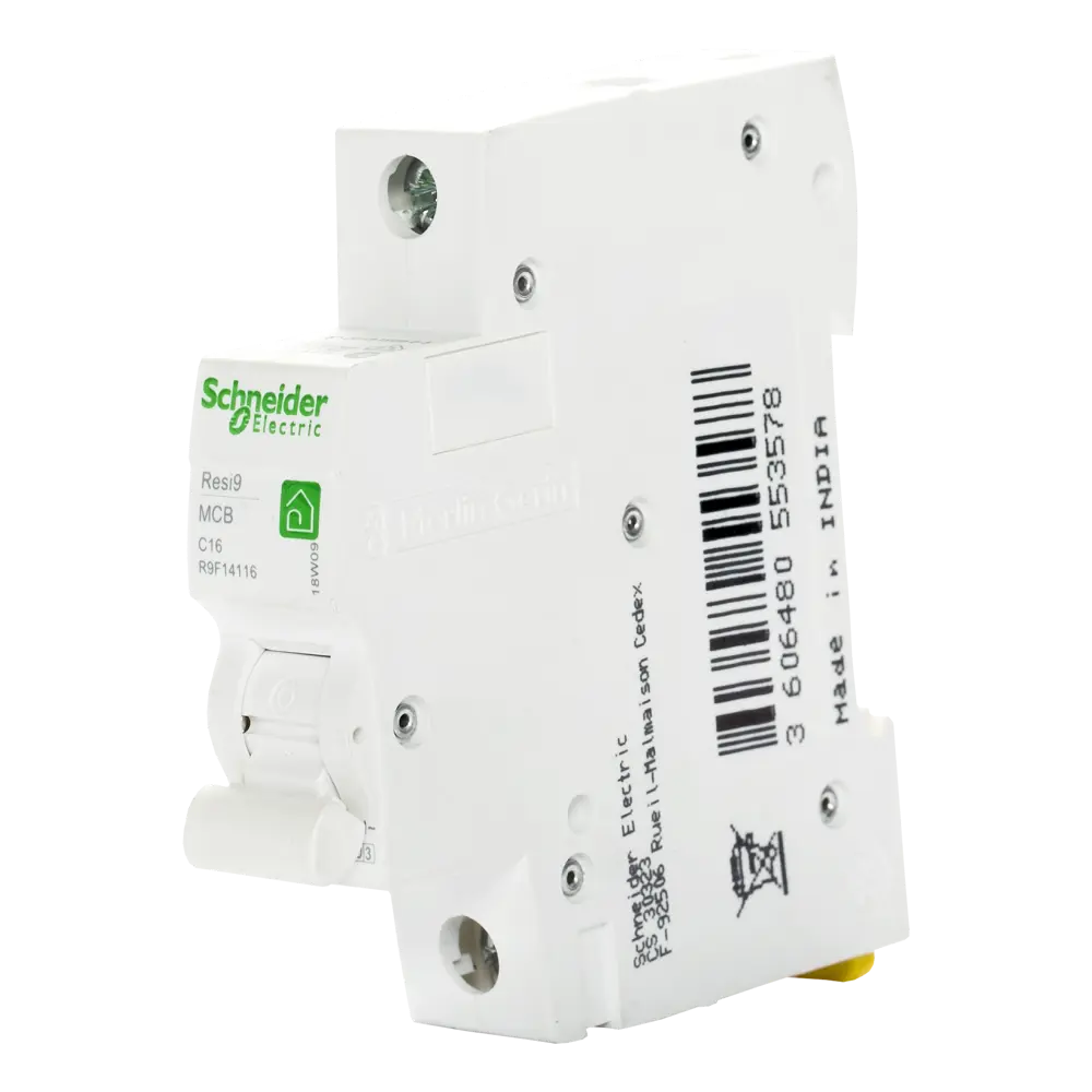 Выключатель автоматический Schneider Electric Resi9 1 полюс 16 A STLM-2139212