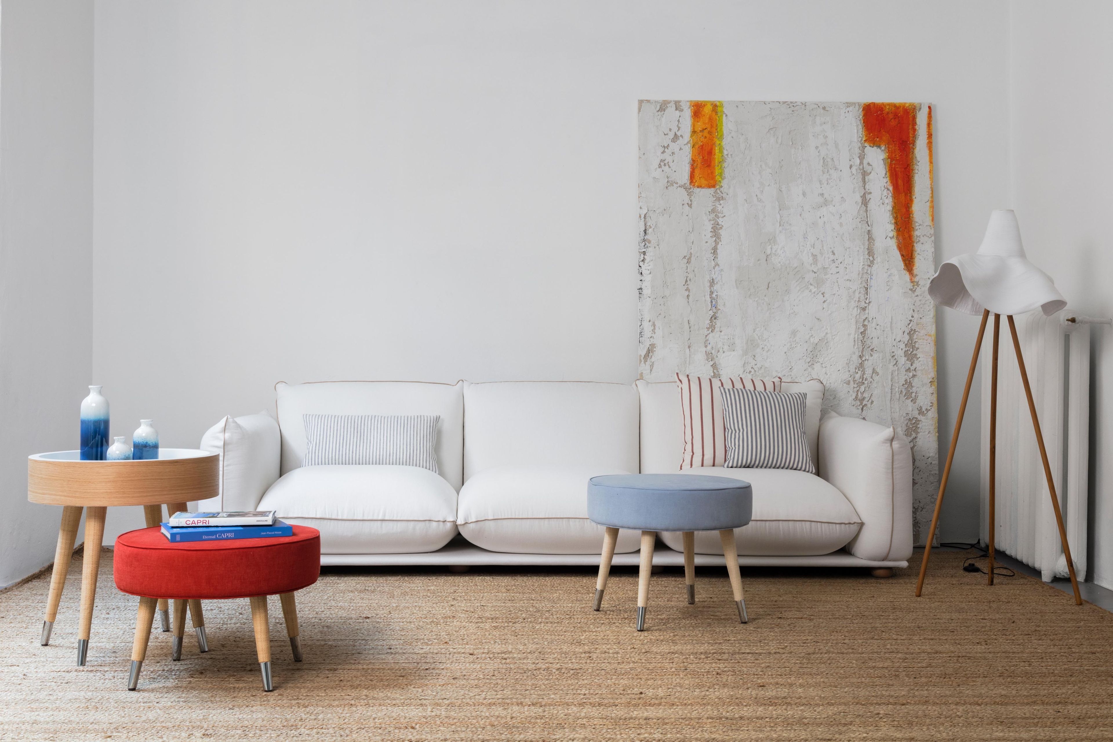 Пуф / круглый журнальный столик DOM EDIZIONI коллекция Ривьера ARCH-00104915 - Вид №2