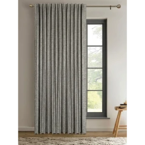 Штора на ленте Анна 200x270 см цвет серо-коричневый