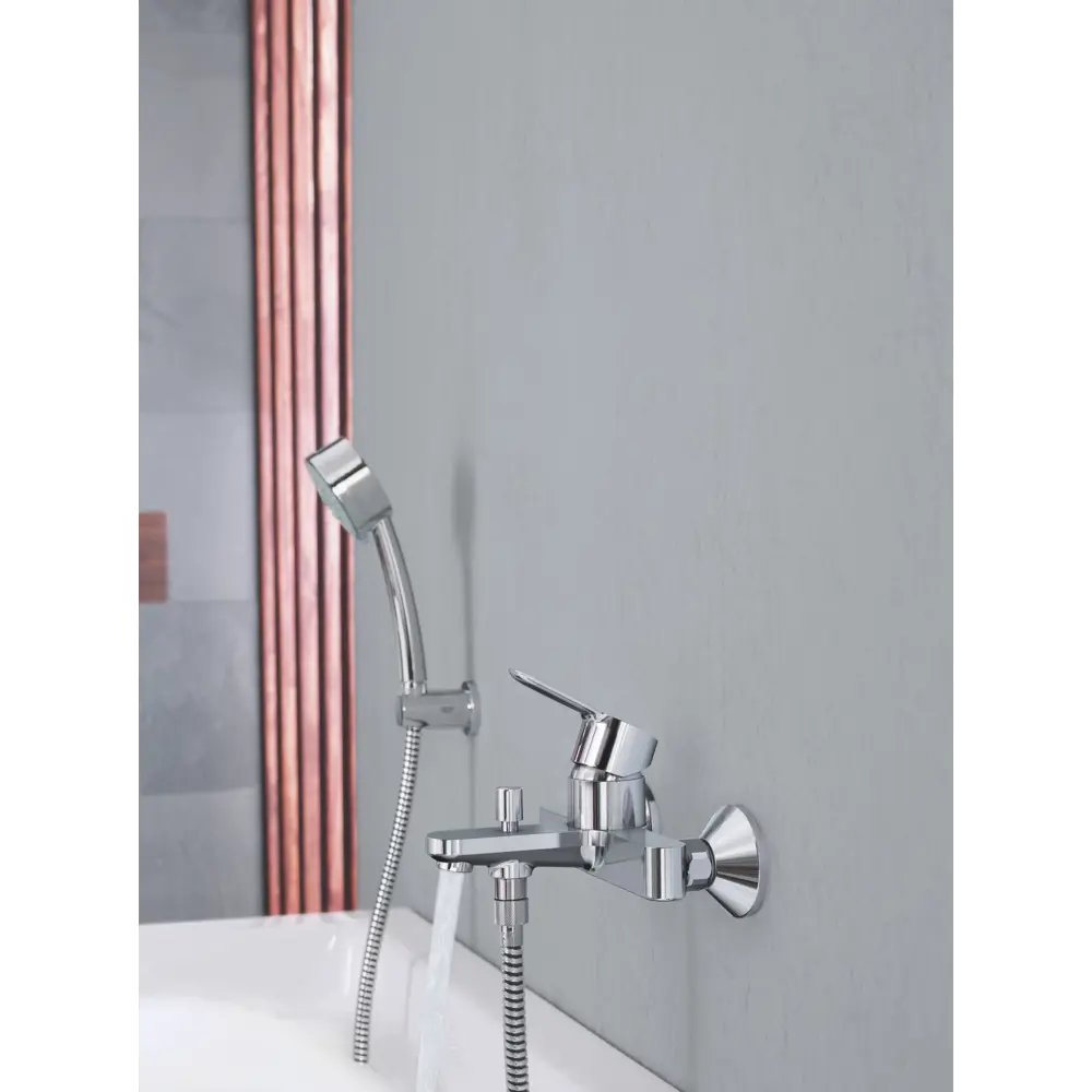Смеситель для ванны Grohe Startclova Bath однорычажный цвет хром STLM-2187162 - Вид №6