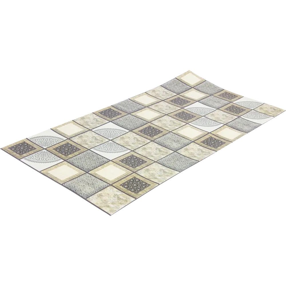 Панель ПВХ листовая 0.3 мм 960x485 мм Папоротник 0.47 м² Пластмаркет STLM-2074299 - Вид №1