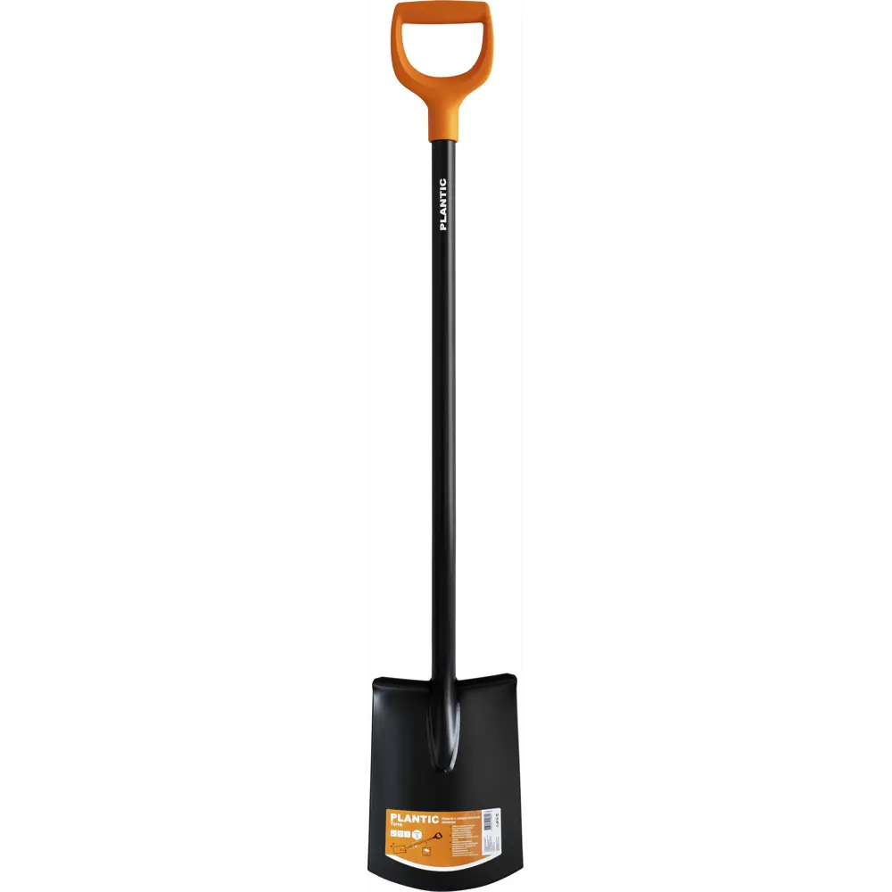 Штыковая лопата Plantic Terra с эргономичной рукояткой 116 см 84953713 STLM-0057315 - Вид №1