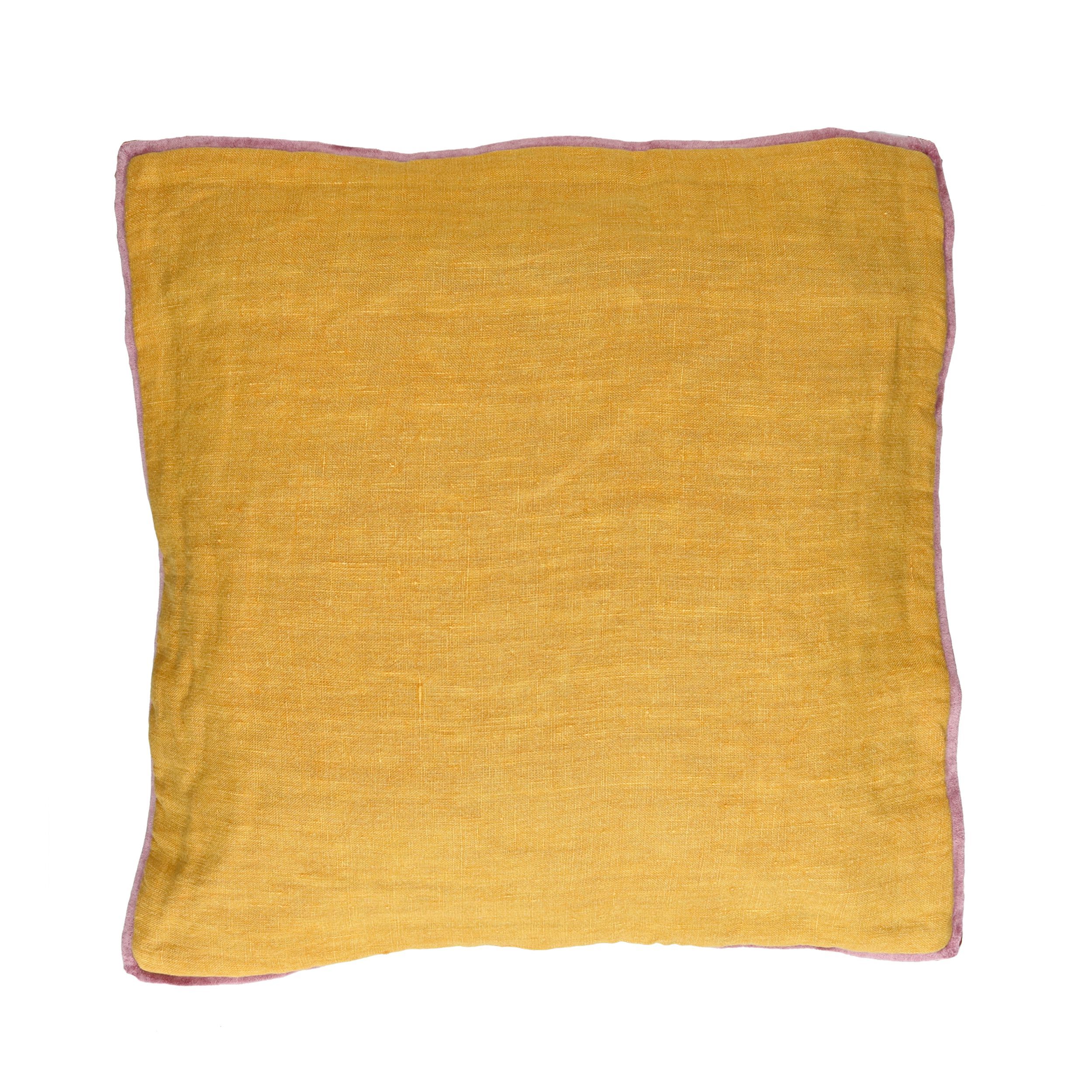 Подушка из льна и хлопка POMAX ALPHA OPPOSITES ARCH-00048053 - Вид №33