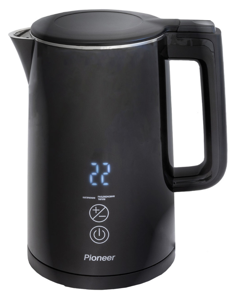 9052810 Электрочайник Pioneer KE577M черный STDN-0152146