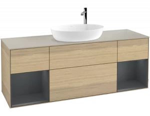 Villeroy&Boch Тумба под раковину Прямоугольная версия F983HGPC Finion Oak Veneer