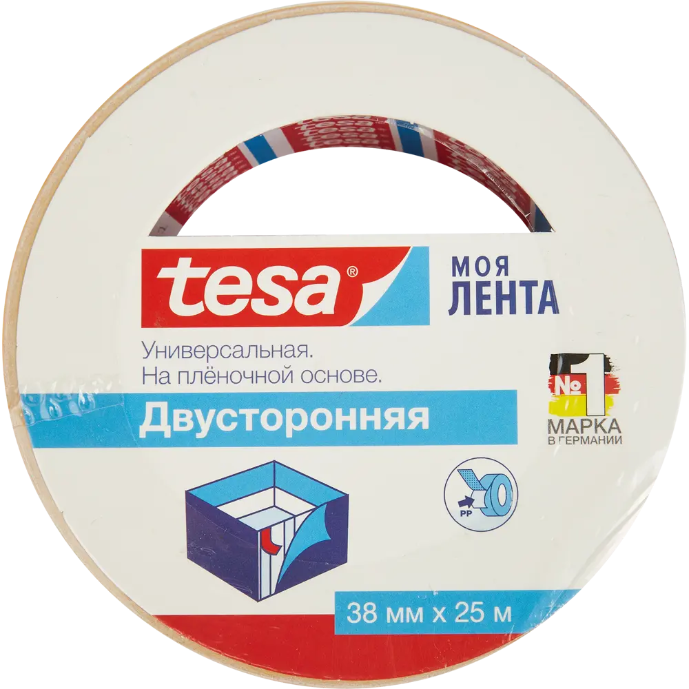 Лента пленочная двусторонняя Tesa 38 мм х 25 м STLM-2074255 - Вид №1