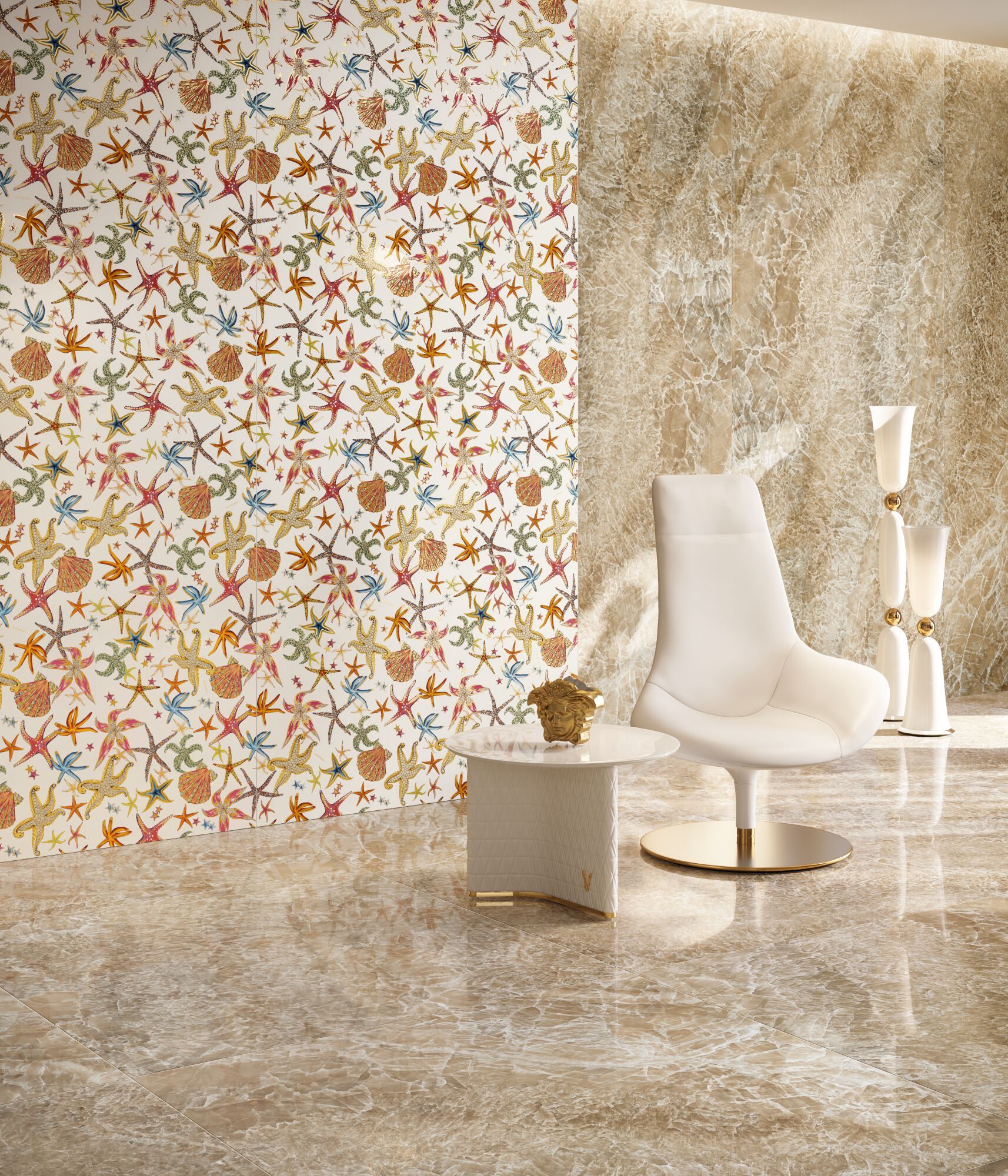 Пол / керамогранит Versace Ceramics Gemstone ARCH-00090141