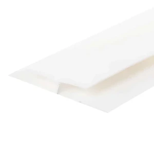 Профиль ПВХ соединительный 5 мм, 3000 мм, цвет белый