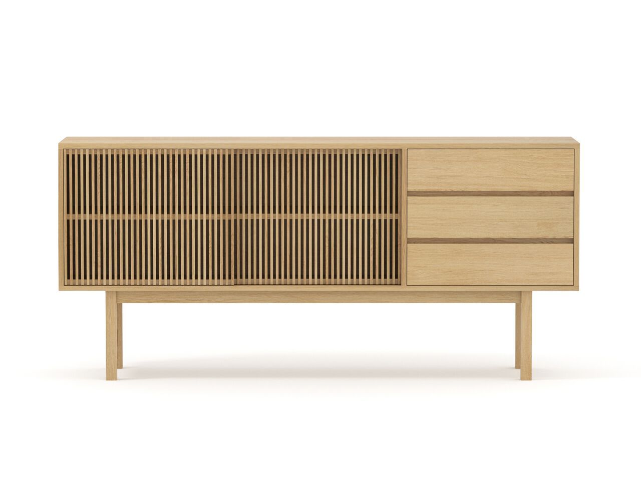 Шкаф из массива дерева с ящиками Air Division Telegramme ARCH-00106148