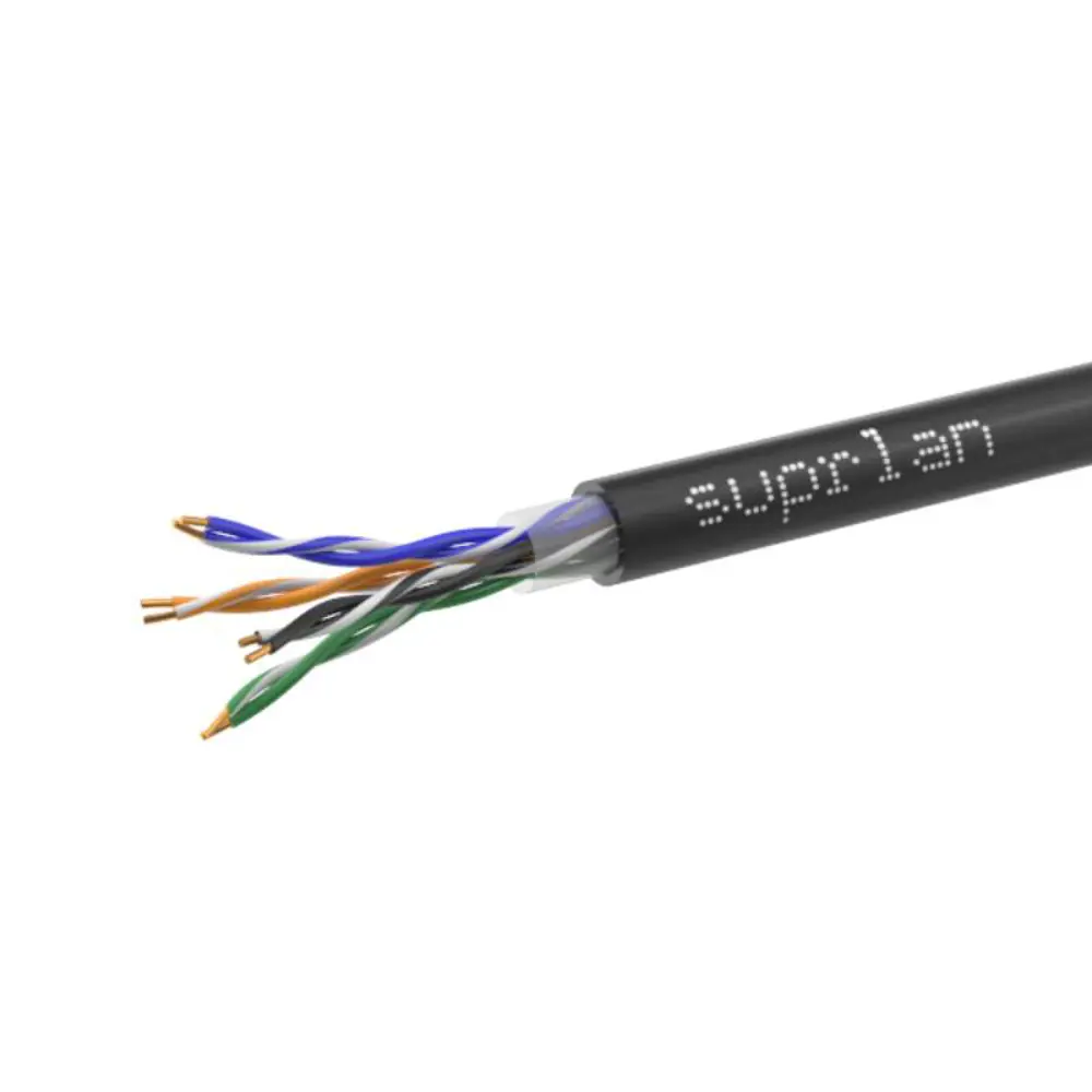 Кабель Suprlan Median UTP 5e 4x2xAWG24 Cu PE Out 305 м