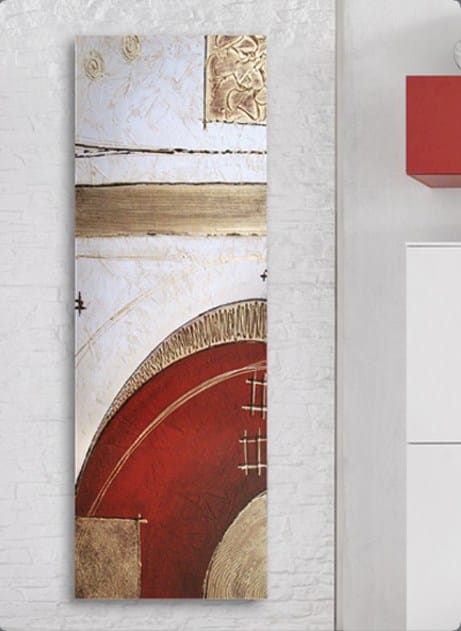 Алюминиевый полотенцесушитель Termo Design текстурная живопись ARCH-00046760 - Вид №31