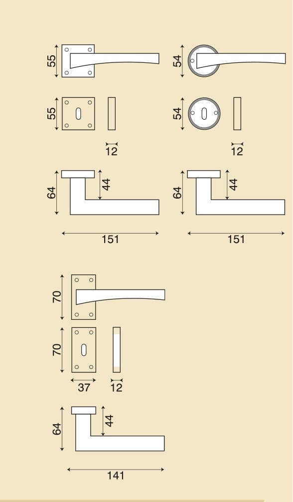 Бронзовая ручка на розетке GIARA ART DESIGN-BRONZE арка ARCH-00010277 - Вид №4