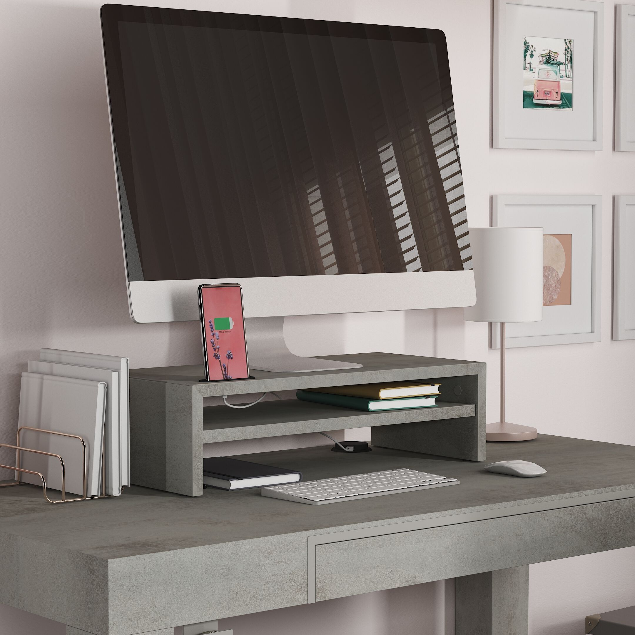 Настольная подставка для монитора/телевизора Mobili Fiver RIKI ARCH-00015711 - Вид №8