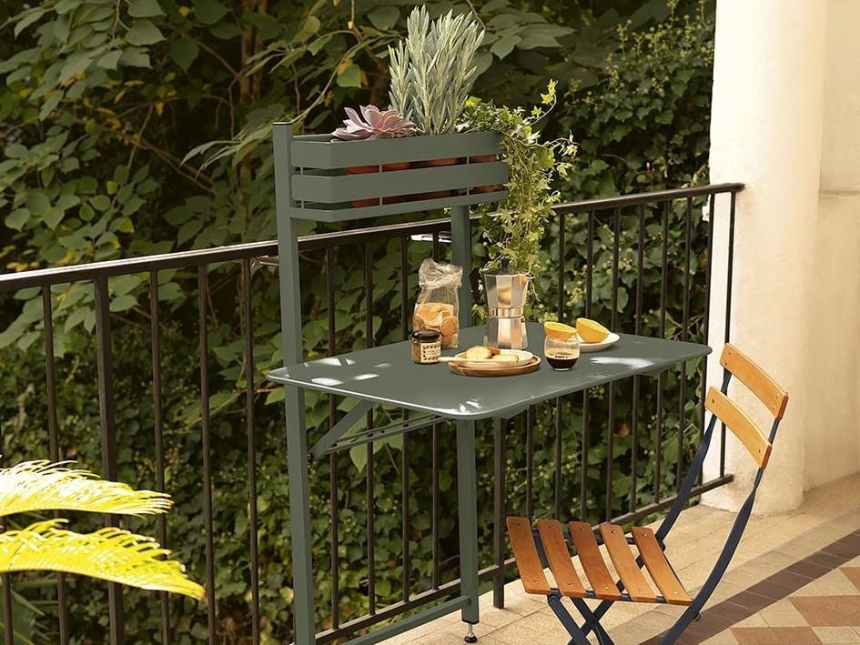 Стальной и деревянный складной садовый стул Fermob Бистро ARCH-00152286 - Вид №2