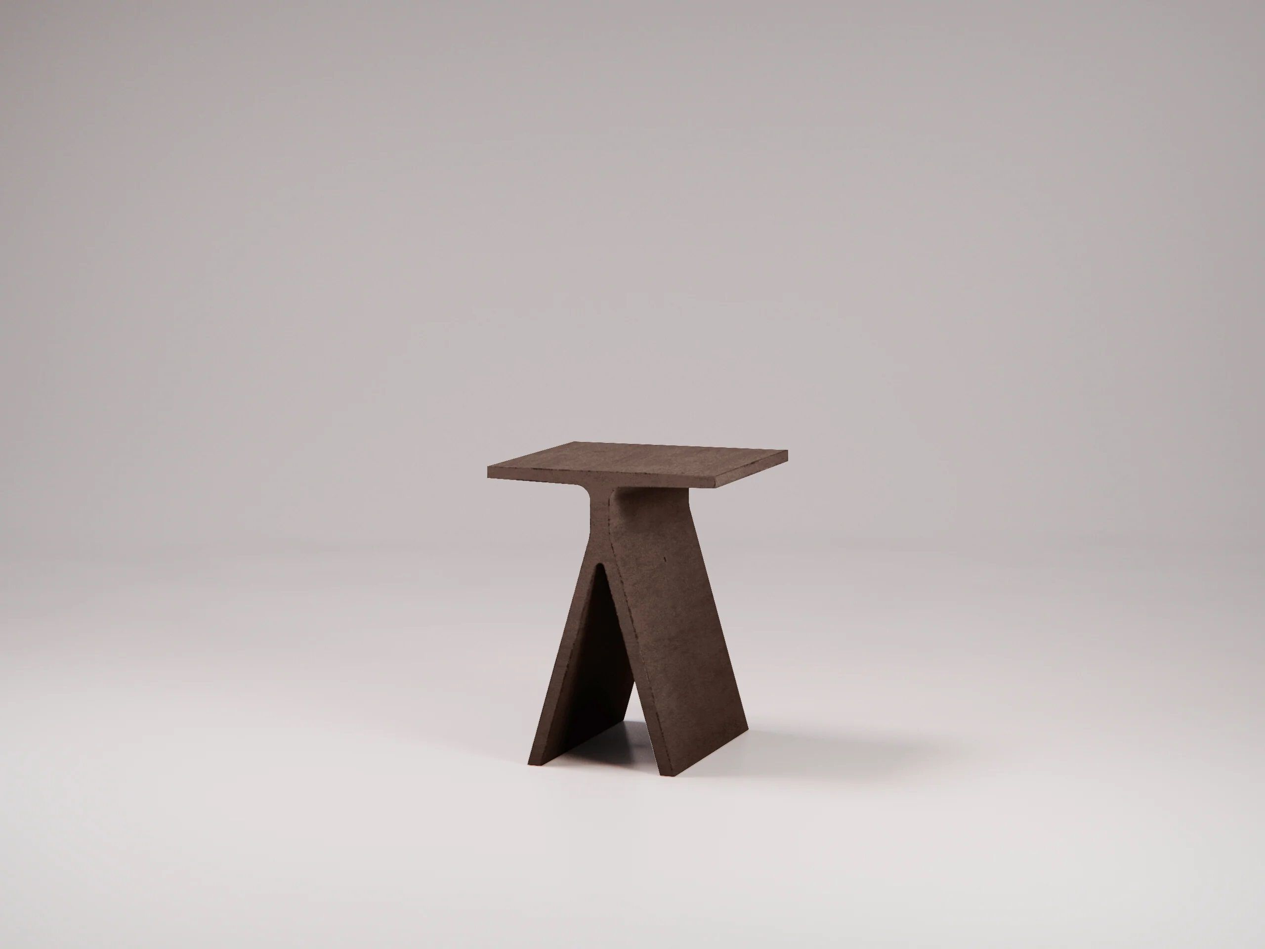 Прямоугольный бетонный журнальный столик Forma&Cemento Abecedario ARCH-00076802 - Вид №4