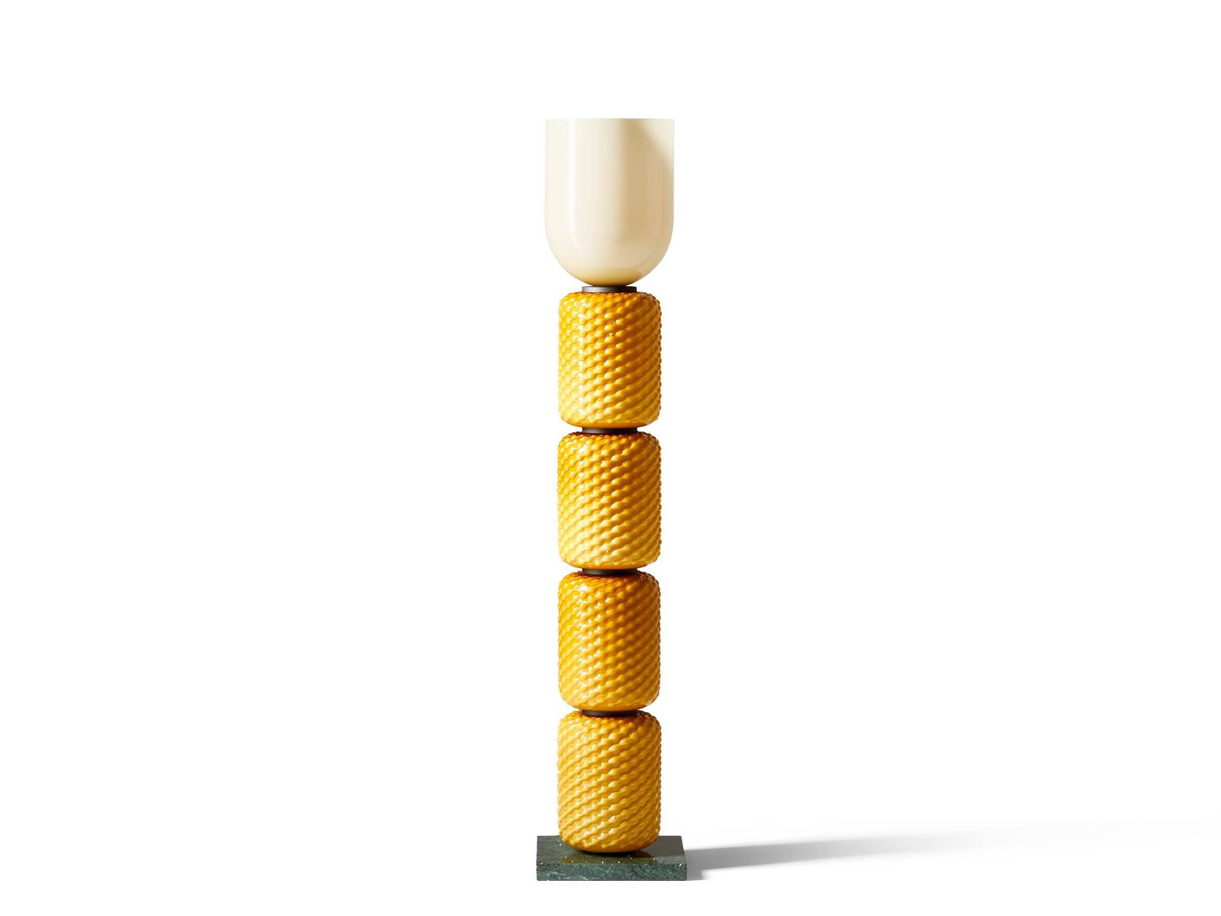 Напольная лампа из дутого стекла с мраморным основанием CASSINA FICUPALA ARCH-00130172 - Вид №2