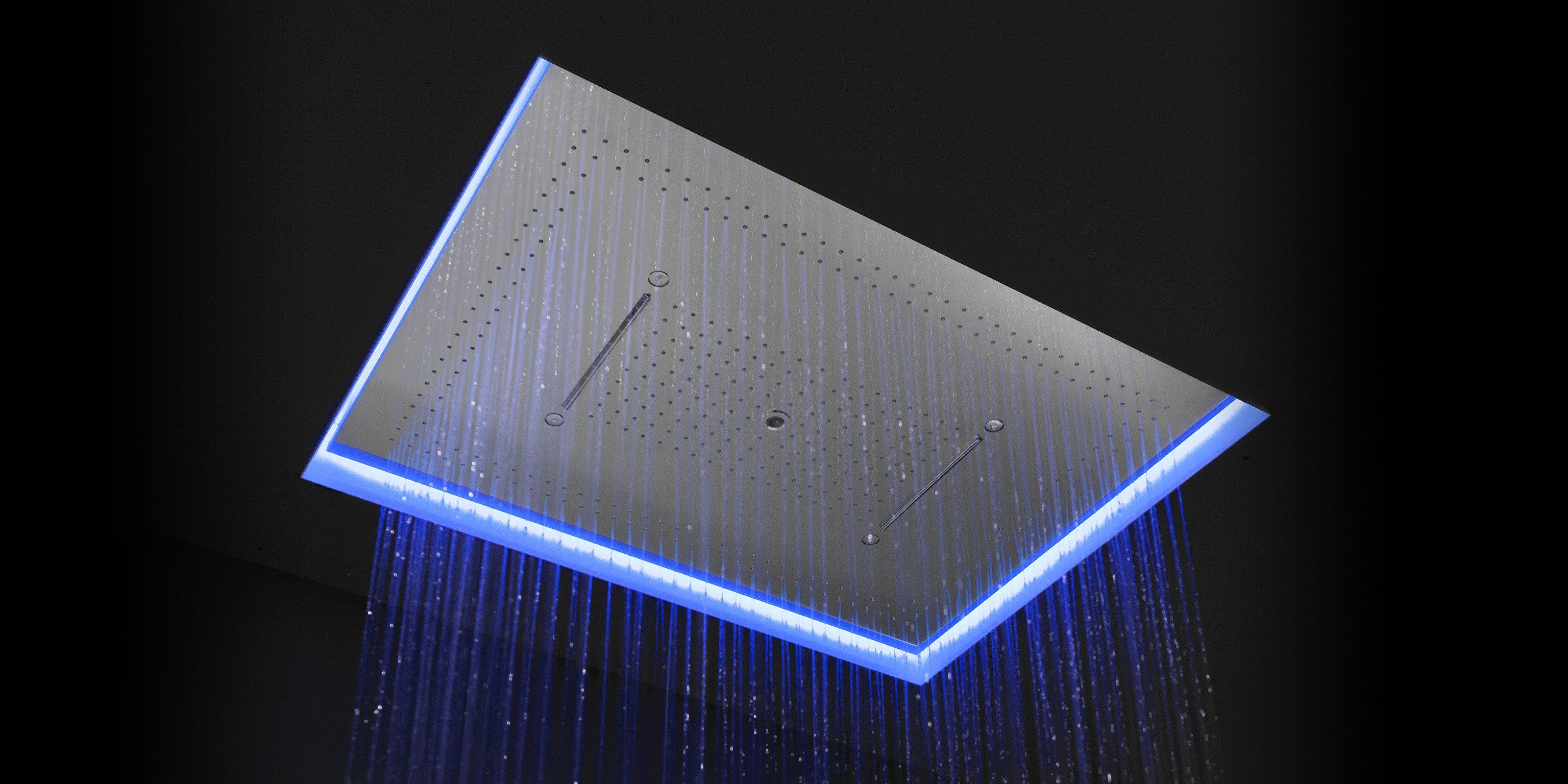 Светодиодная потолочная насадка для душа с водопадом из нержавеющей стали Antoniolupi METEO_XXL ARCH-00040576 - Вид №2