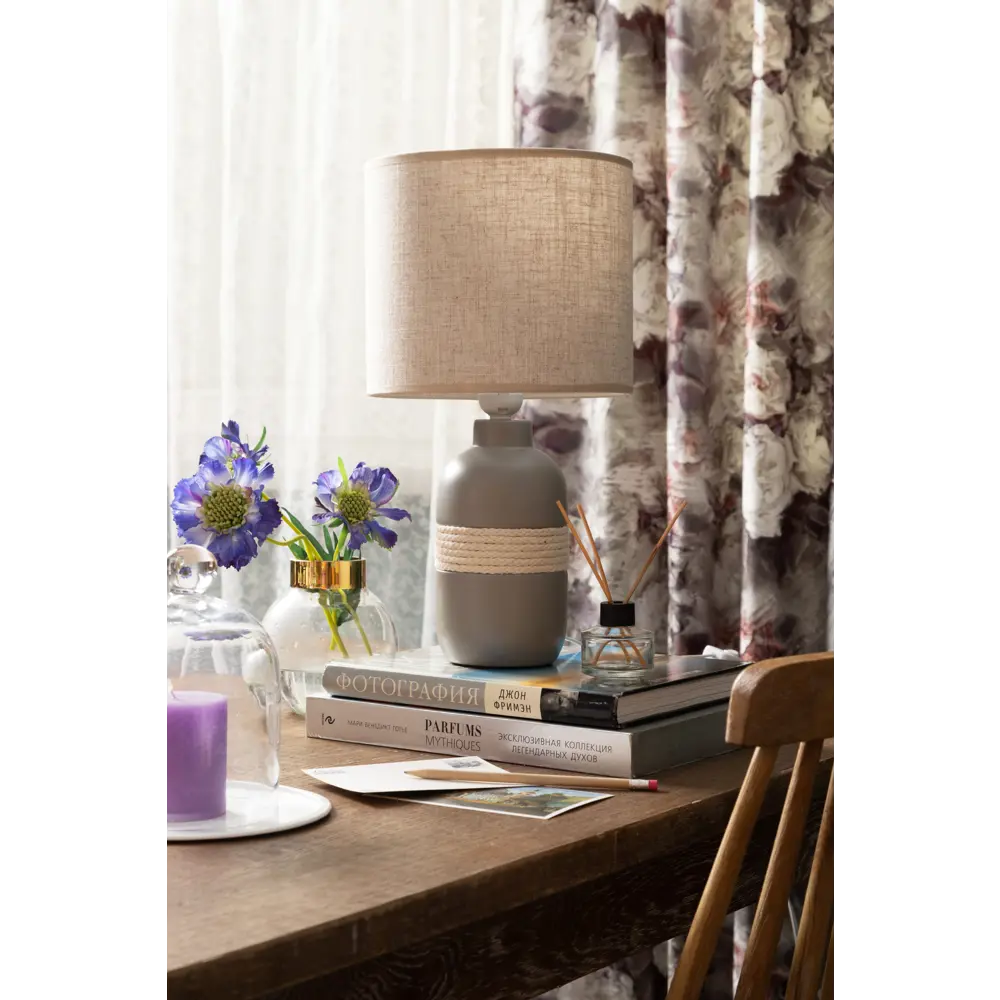 Лампа настольная Eglo «Sorita 1» 1х60 ВтхЕ27, цвет коричневый STLM-2190430 - Вид №2