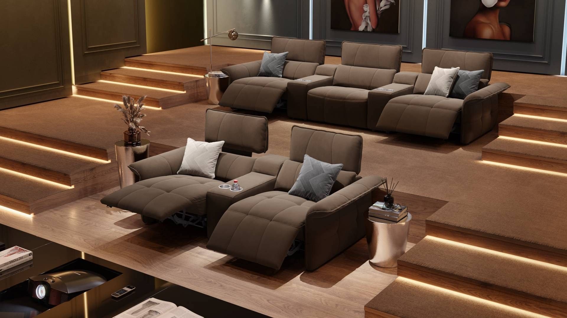 3-местный тканевый диван с откидной спинкой Sofanella ADRIA KINO ARCH-00140573 - Вид №5