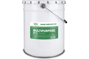 19494318 Полусинтетическая зеленая смазка GREEN MULTIPURPOSE EP-G Grease, 18 кг 4978/ Ф NANO GREASE