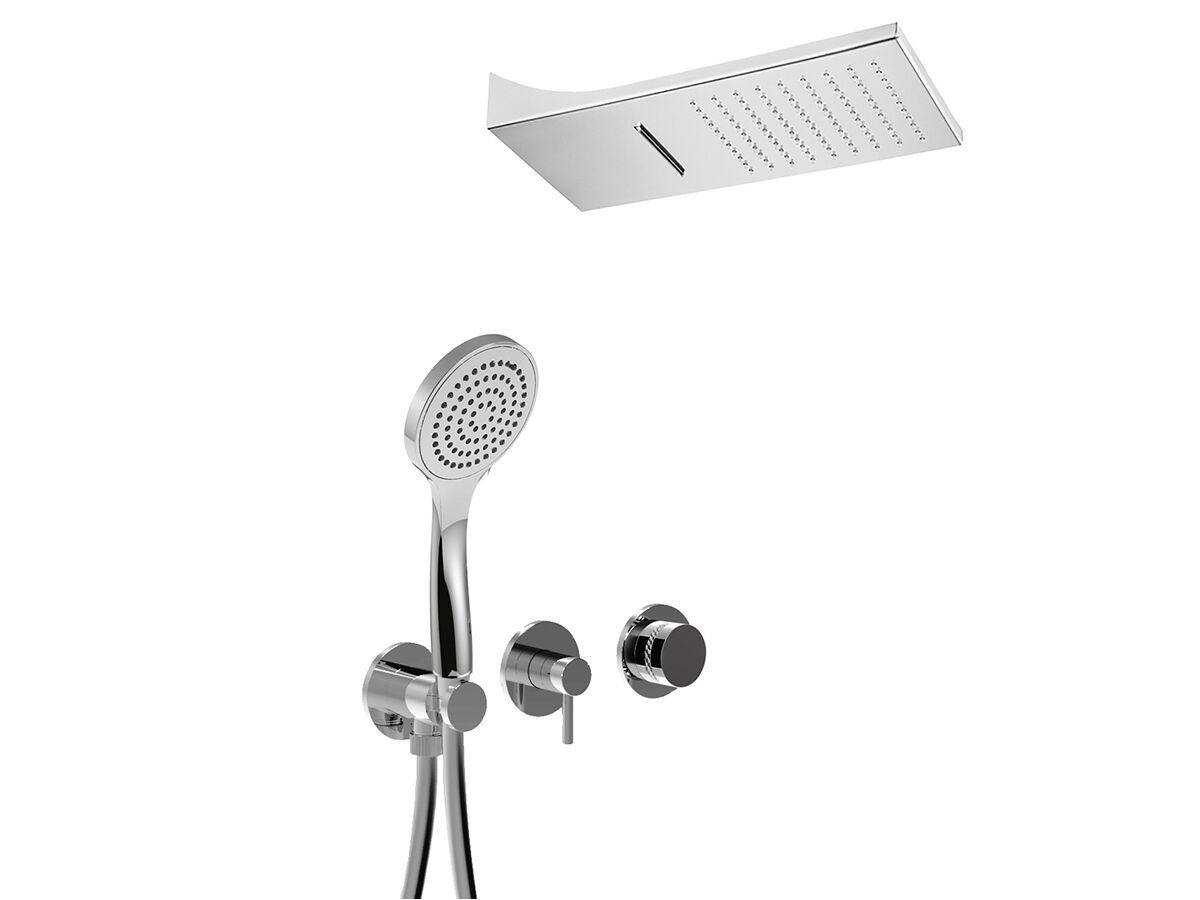 Встраиваемый набор для душа с ручным душем Rubinetteria Giulini MyRing Deluxe ARCH-00126100 - Вид №1